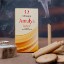 Picture of Omega Amulya Natural Bambooless Thick Dhoop Sticks, pleasant fragrance for creating peaceful and divine prayer environment. Stick size 3 inch, 10 pcs. in a packet, burning time 30-35 minutes approx.