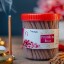 Picture of Omega Premium Rose Bambooless Dhoop Sticks in Jar, pleasant fragrance for creating peaceful and divine prayer environment. Stick size 4 inches, weight 225 grams, burning time 30-35 minutes approx.