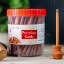 Picture of Omega Premium Sandal Bambooless Dhoop Sticks in Jar, pleasant fragrance for creating peaceful and divine prayer environment. Stick size 4 inches, weight 225 grams, burning time 30-35 minutes approx.