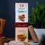 Picture of Omega natural sandal bambooless incense sticks, size 6 inches, 80 sticks in a packet, burning time 35-40 minutes, weight approx 100 grams.