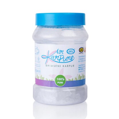 Picture of Cycle Karpure Bhimseni Camphor, Pack of 100g in box.