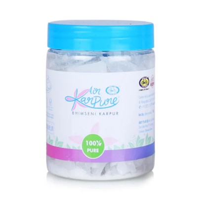 Picture of Cycle Karpure Bhimseni Camphor, Pack of 250g in box.